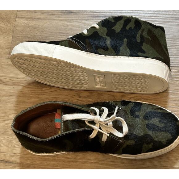 Penelope Chilvers Women's Jungle Camo Pony Hair Chukka Boots - Size 39EU/8US - Picture 2 of 7